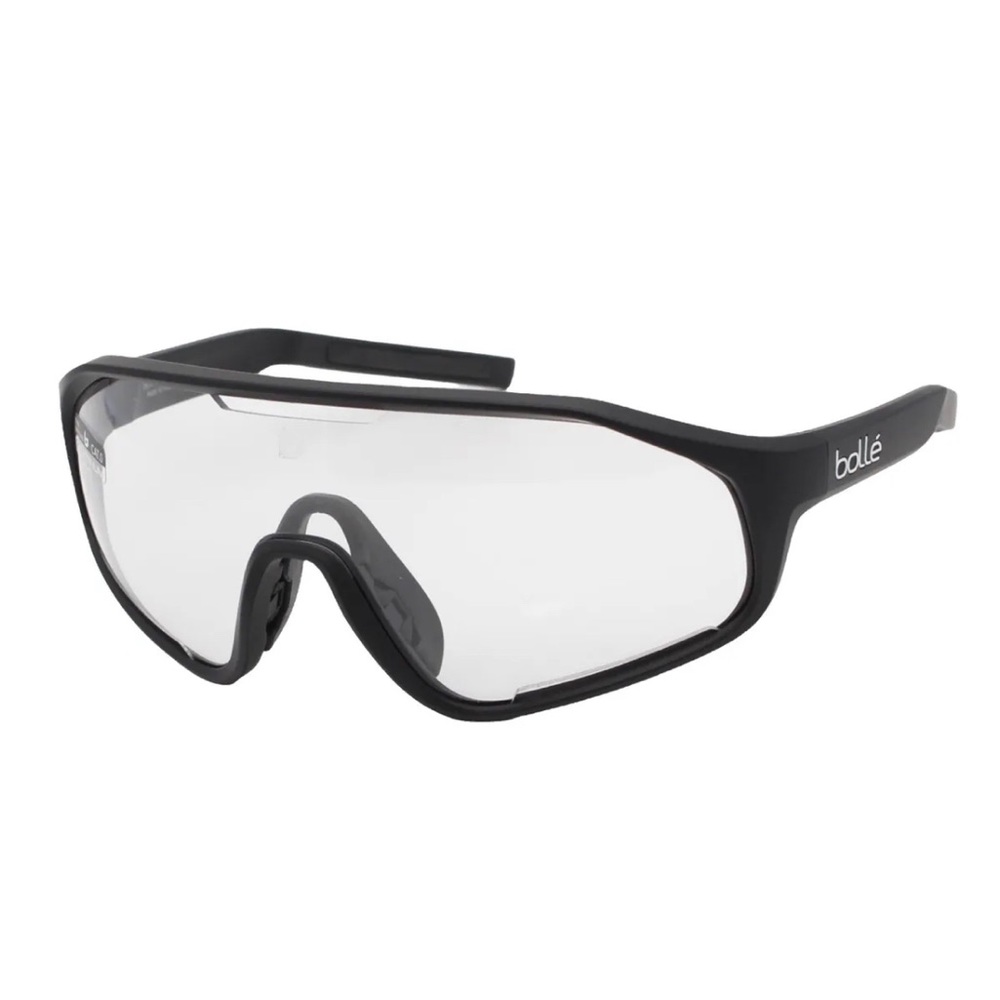 Bollé Shifter BS010002 Matte Black Clear Platinum Anti-Fog Cycling Glasses 🇫🇷